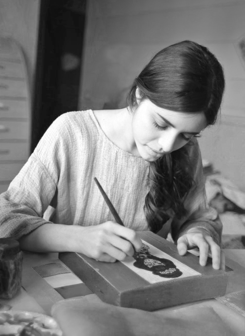 Über die Künstlerin freelance artist about